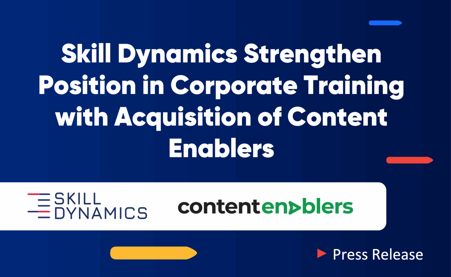 Skill Dynamics Acquire Content Enablers to Strengthen Position in Corporate eLearning